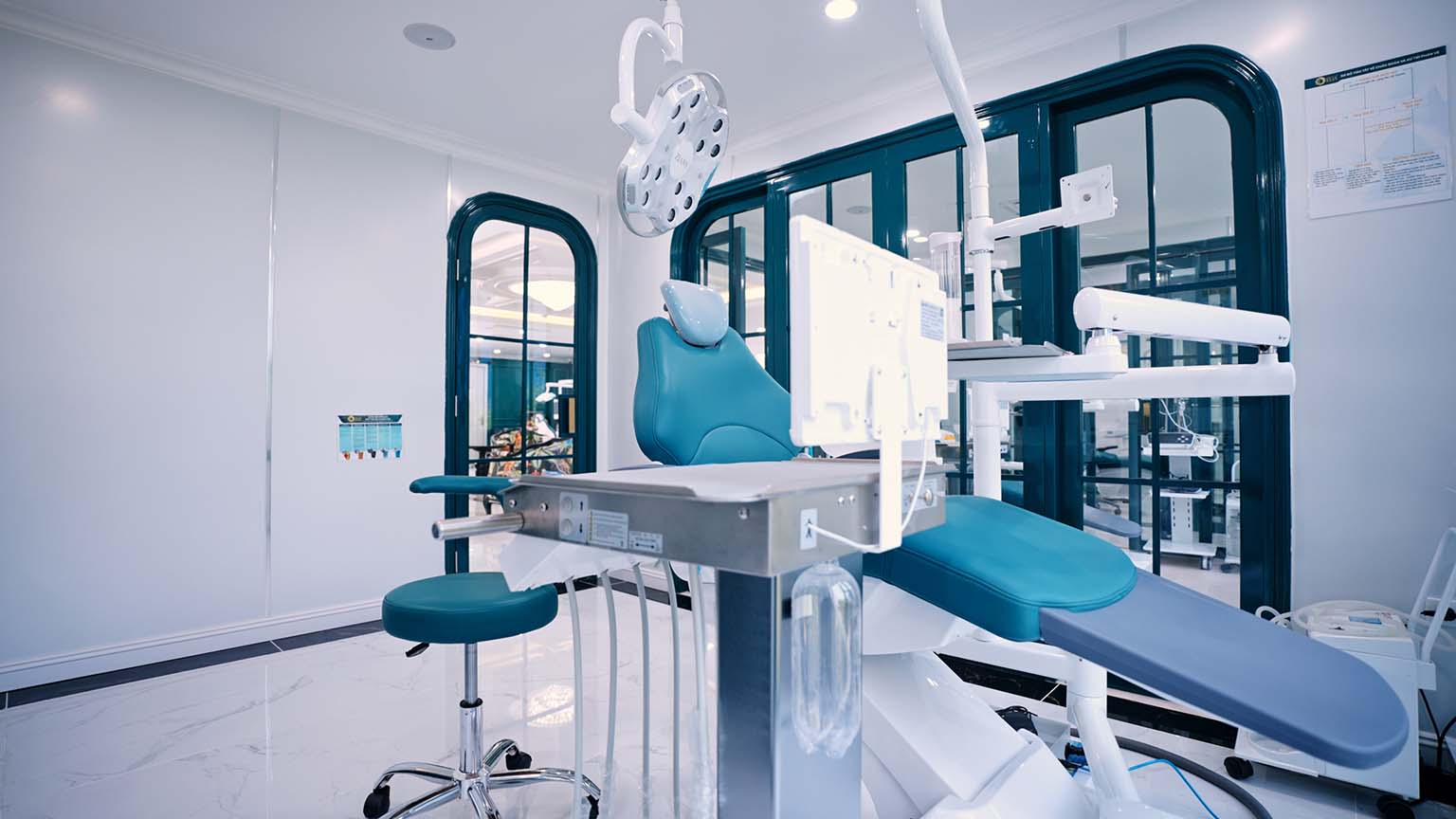 Modern dental clinic equipment in Hanoi