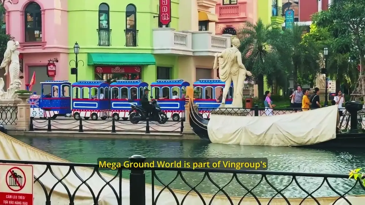 Evening view from the Grand World Hanoi video guide