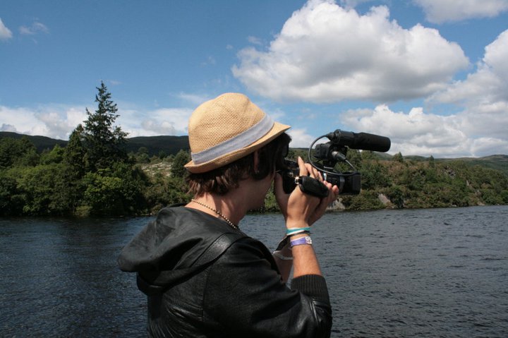 Selling stock footage while traveling